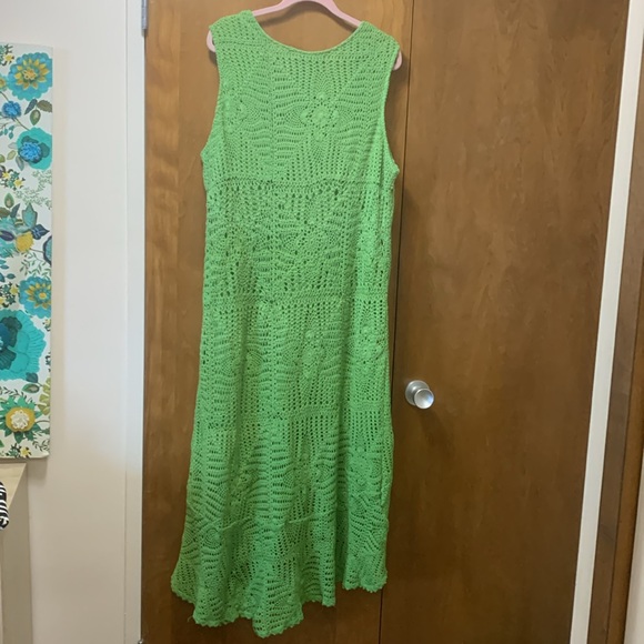 AS-HRO CROCHET DRESS AND JACKET HIGH LOW HEM XXL - Picture 3 of 8
